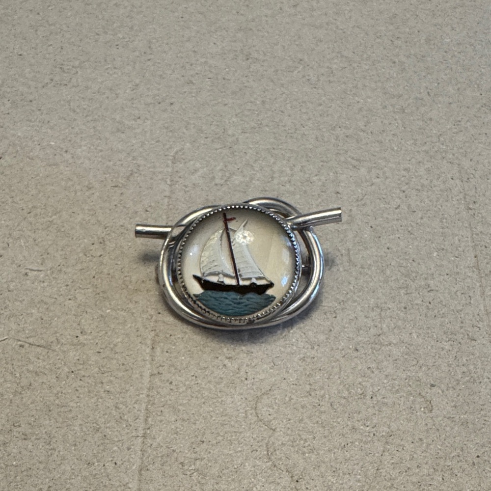 Silver Nautical Brooch